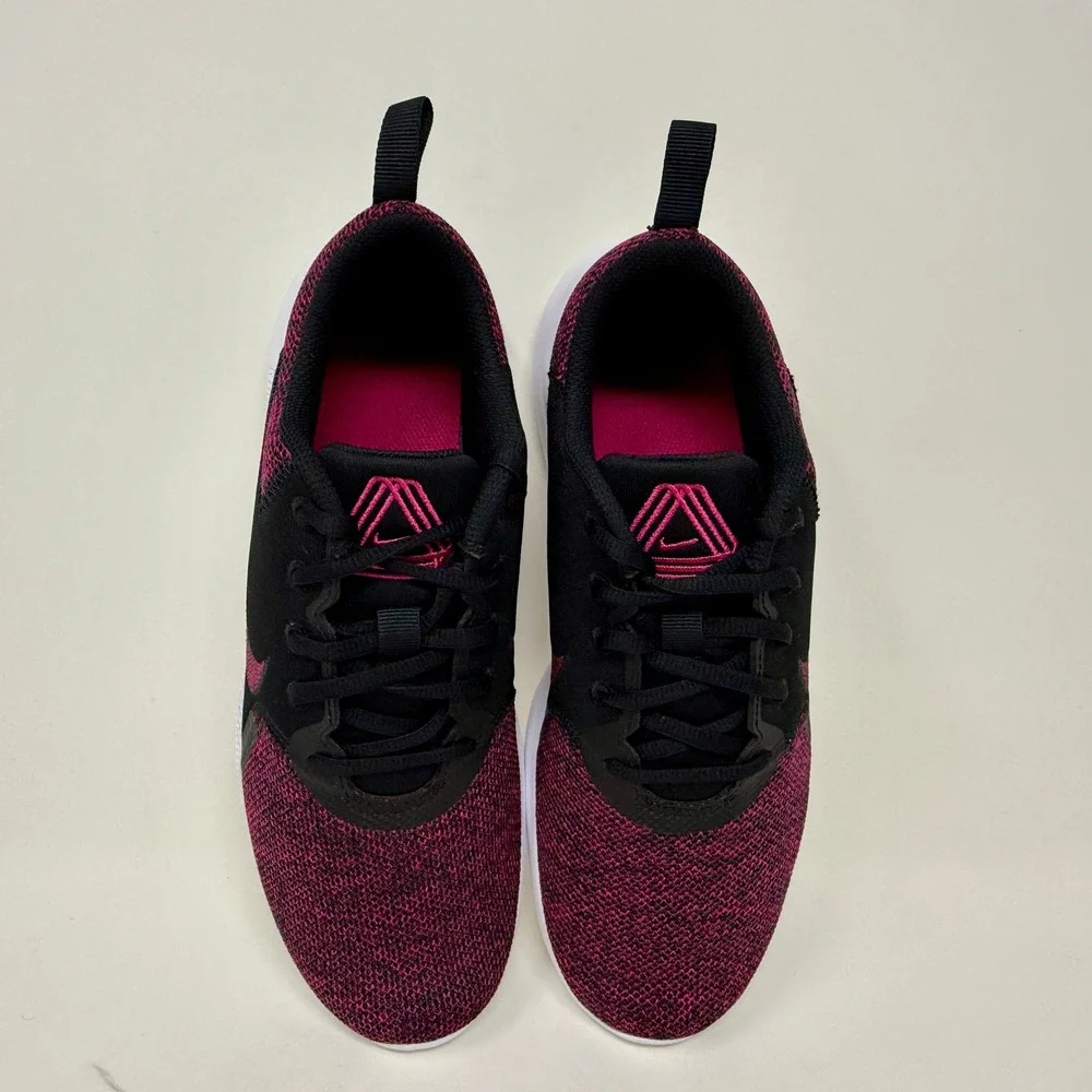 Nike Flex Experience Run 9 Running Shoes Black Fireberry CI9964-001 Womens Sz 10